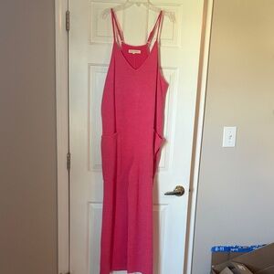 Simply Southern Vibrant Pink Romper